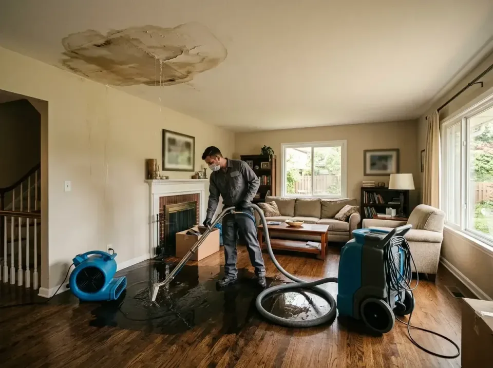 attic-pipe-burst-ceiling-drip-008 — frequently asked questions, Water Damage Restoration & Carpet Care in New Hampton, IA
